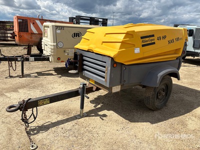2012 Atlas Copco XAS185CD7 Mobile ضاغط هوائي