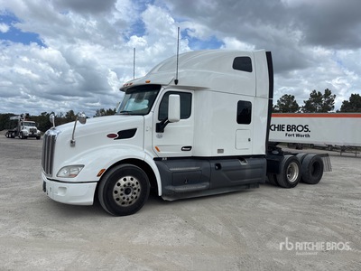 2020 Peterbilt 579 6x4 3- Achs Sattelzugmaschine mit Schlafkabine