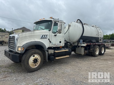 2013 TIGER on 2008 Mack GU713 6x4 Vacuum Tanker Truck