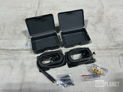 (2) TEA X5 Dual Digital Hearing Protection Headsets