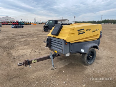 2012 Atlas Copco XAS185CD7 Mobile Air Compressor