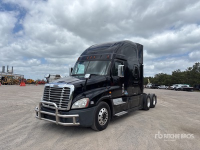 2017 Freightliner Cascadia 125 6x4 T/A Sleeper Truck Tractor