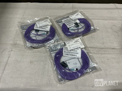 (75) Corning 0557-A9660-020M Fiber Optic Cable Assemblies