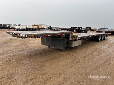 2015 Doepker Tri/A Single Drop Step Deck Trailer