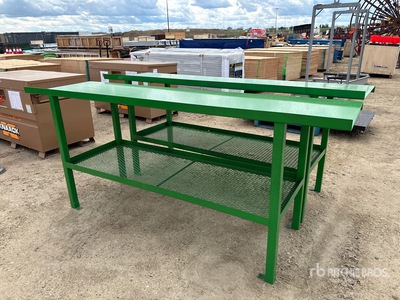 Quantity of (2) 8 ft Workbench (Unused)