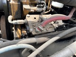 Engine with Air Compressor