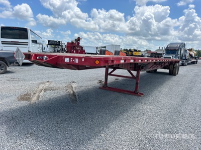 2000 Lufkin DDT 48 ft T/A مقطورة مسطحة
