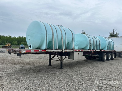1995 Lode King 48 ft Tri/A Flatbed Trailer