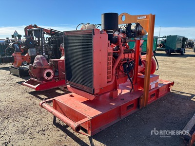 2012 Godwin Pumps HL200M Skid-Mounted Wasserpumpe