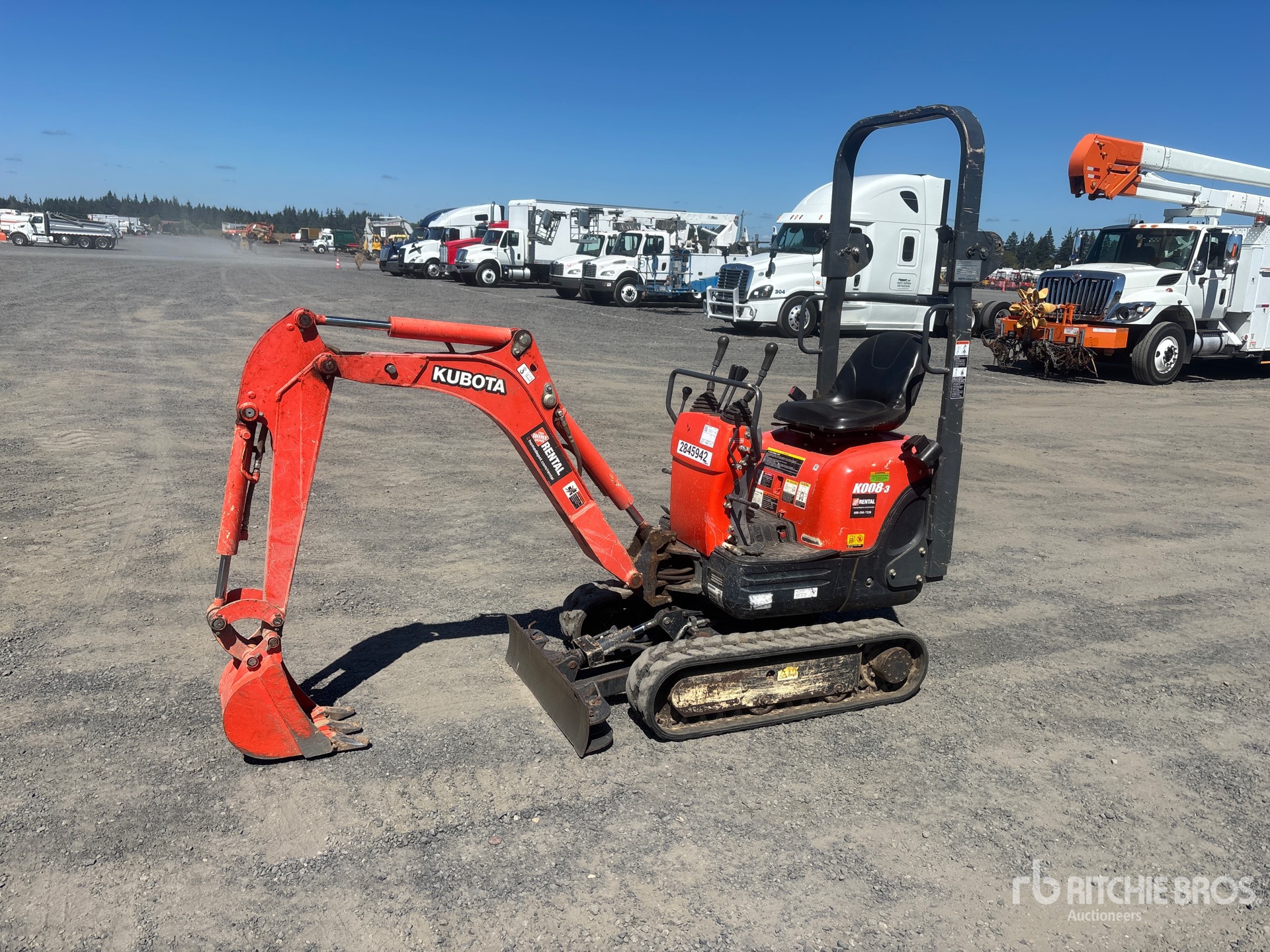2019 Kubota K008T4 Mini Excavator