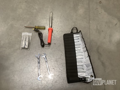 (58) Wrenches, (46) Hand Tools, (11) Soldering Irons & Assorted Items