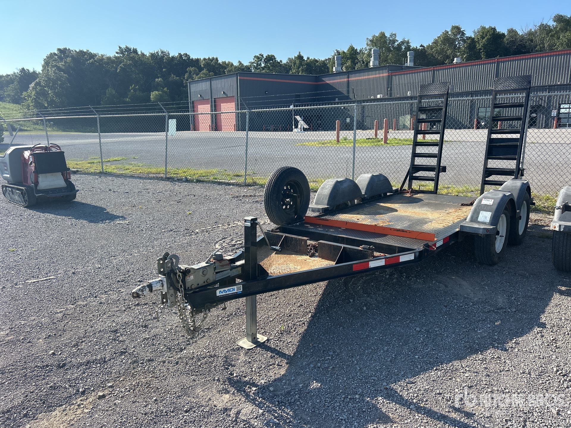 2017 MMDI 510RCMPH 10 ft T/A Equipment Trailer