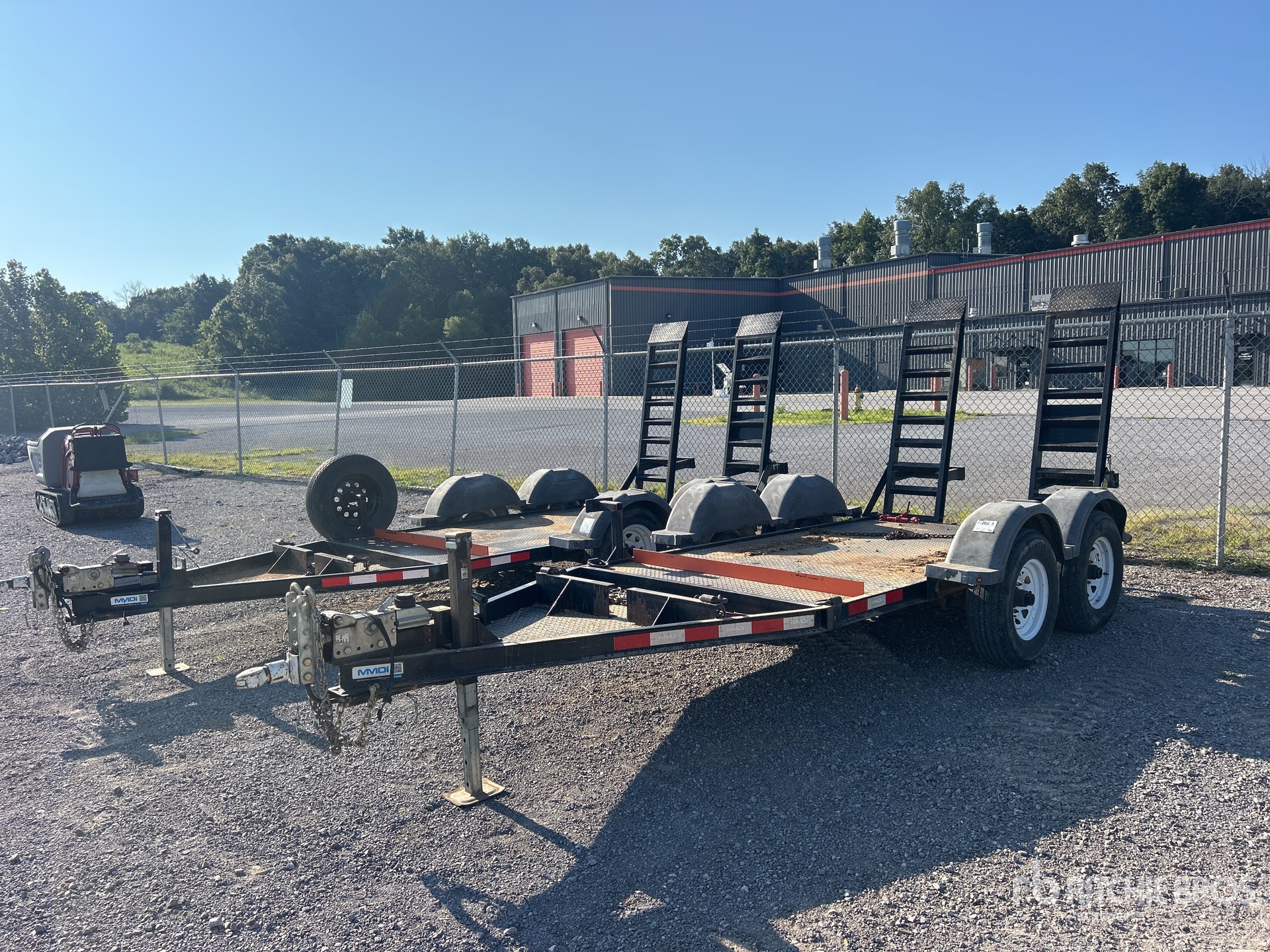 2019 MMDI 510RCMPH 10 ft T/A Equipment Trailer