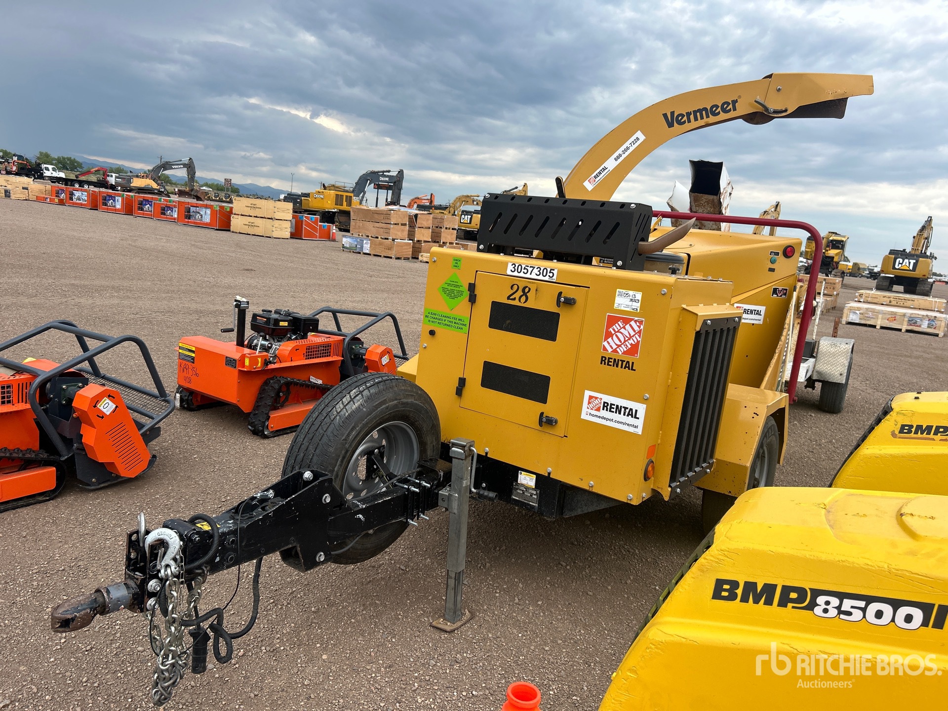 2021 Vermeer BC1000XL Tow-Behind Wood Chipper