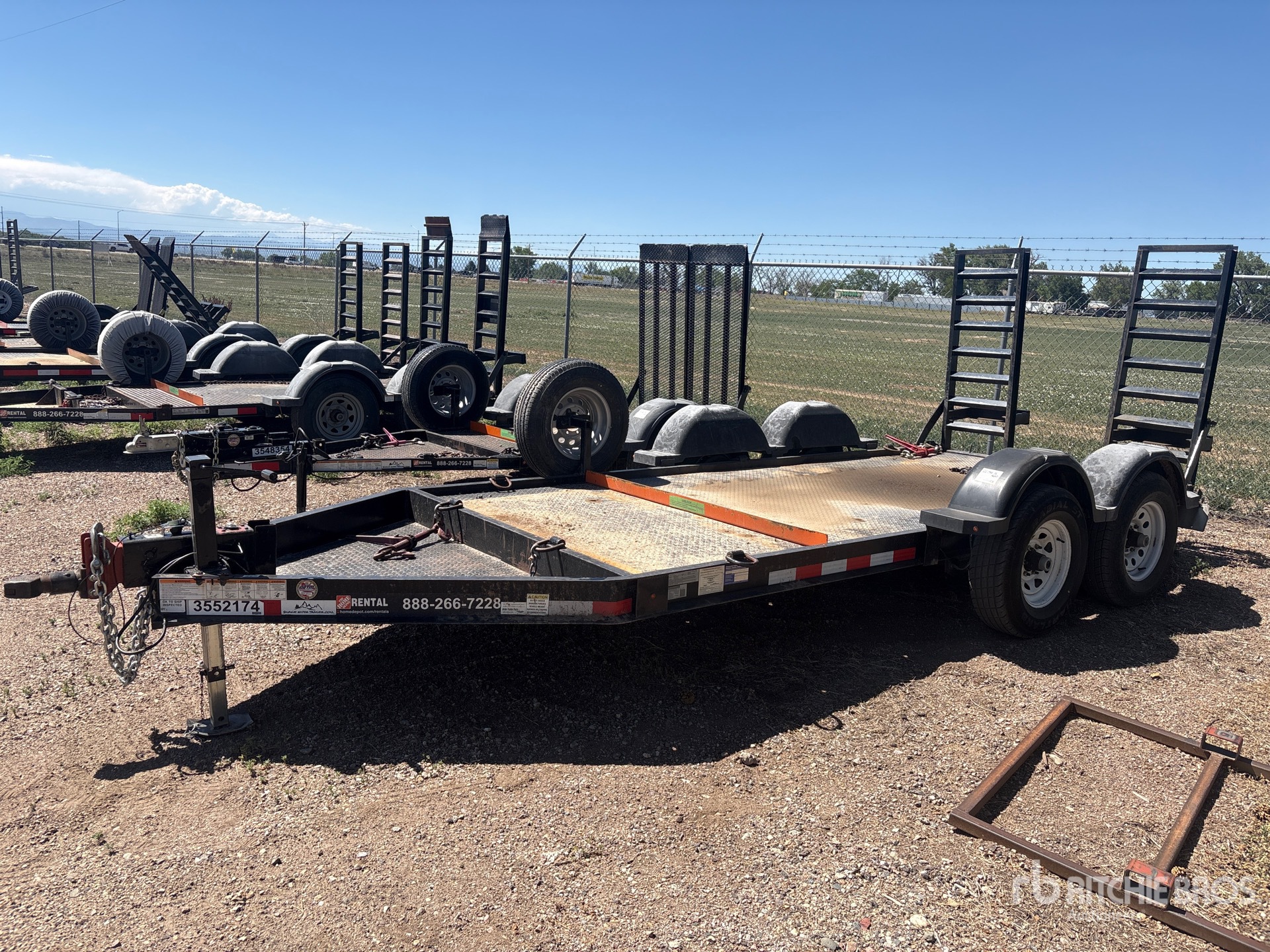 2020 Snake River FB6X14-9.9KHD 14 ft T/A Equipment Trailer