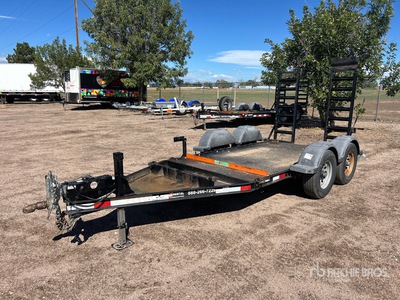 2019 Snake River 10 ft T/A Equipment Trailer