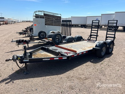 2018 MMDI 614SLTD 14 ft T/A Remolque Portamaquinaria