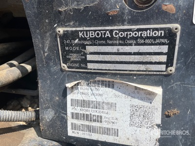 2019 Kubota U17VR1 Mini pelle hydraulique