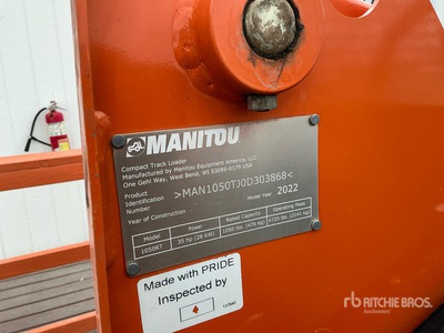 2022 Manitou 1050RT Compact Track Loader