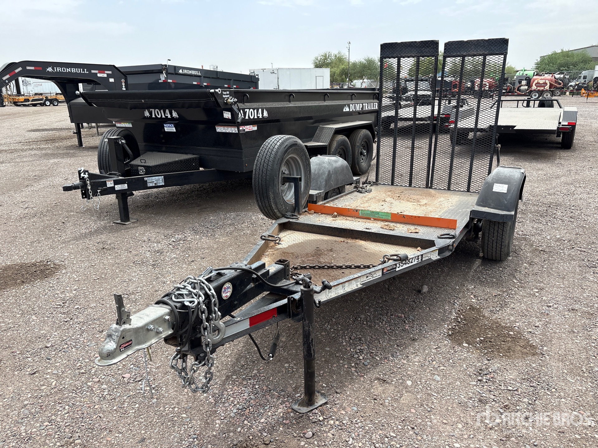 2019 Snake River 7 ft S/A Equipment Trailer
