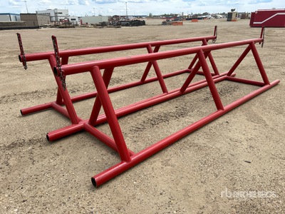 Quantity of (2) 2026 Engineered 15 ft Length x 36 in Height Pipe Racks