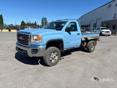 2016 GMC Sierra 2500 4x4 Flatbed Truck
