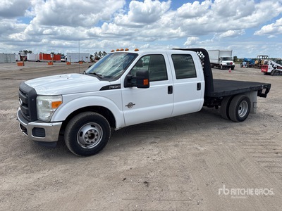 2012 Ford F-350 XL 4x2 Crew Cab 平台トラック