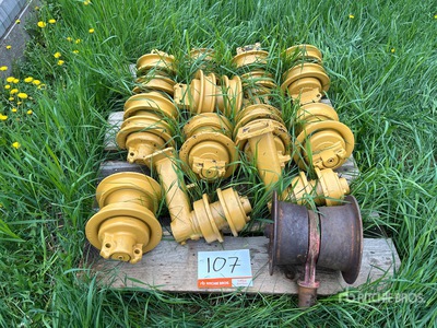 Quantity of (13) Rollers