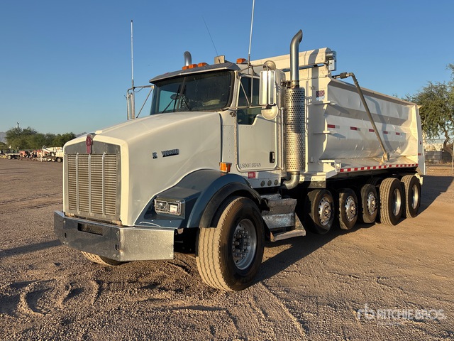 2005 Kenworth T800 12x4 Simple 16 Five Axle Dump Truck