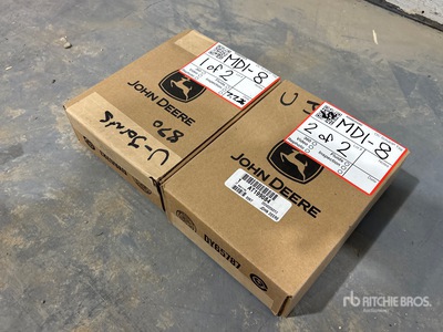 Quantity of (2) John Deere U Joints
