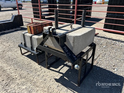 Quantity of (2) 3 Point Hitch Zavorre per Trattore