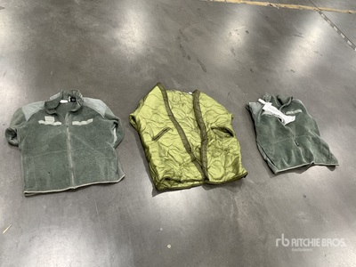 (95) Cold Weather Jackets, (3) Cold Weather Liners & (1) Microfleece Cap