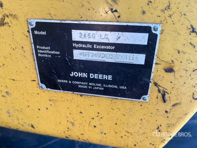 2014 John Deere 245G LC Rupsgraafmachine