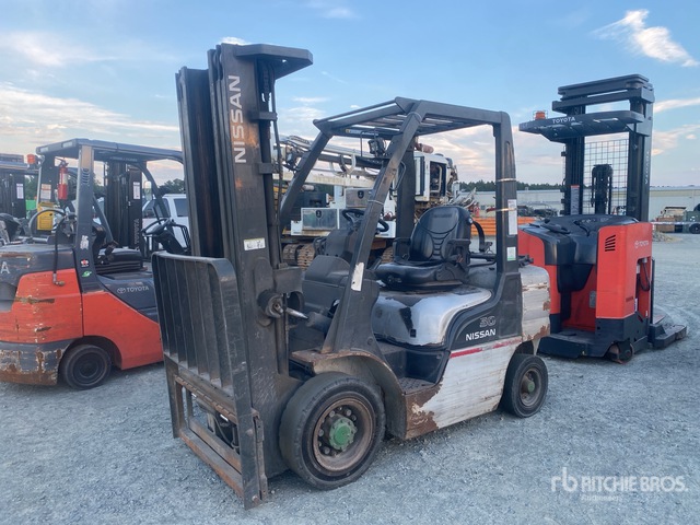 2019 Nissan CF50 3400 lb Cushion Tire Forklift