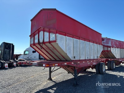 1990 Convoy S/A Lead Harvest Hopper Trailer Varios remolque