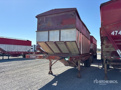 1975 Trailmobile S/A Lead Double Harvest Hopper Trailer その他トレーラー