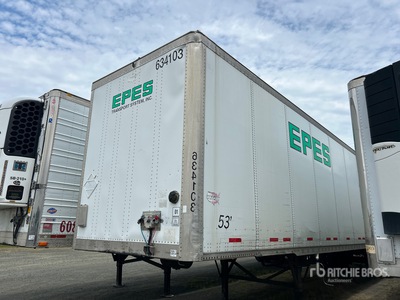 2014 Wabash 53 ft T/A Van Trailer