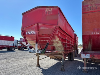 1967 Utility Lead Double Harvest Hopper Trailer Varios remolque