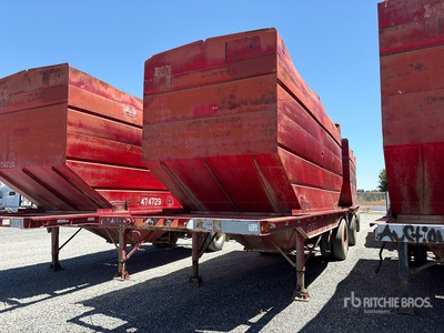 1979 Tuffboy S/A Lead Double Harvest Hopper Trailer Varios remolque