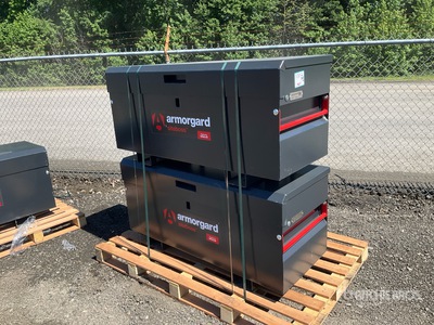 Quantity of (2) Armorgard SiteBoss SB21 Job Site Box