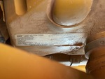 Rear Engine with Emission Certification Label