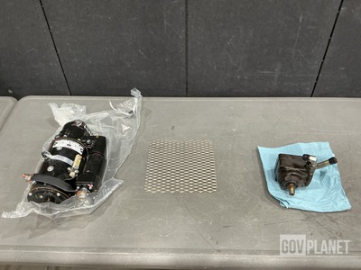 (2) Shield Windows, (1) Starter, (2) Pump Assemblies & Assorted Items