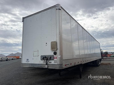 2019 Hyundai VC2530152-AJSW 53 ft x 102 in T/A Remolque de furgoneta