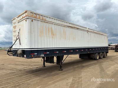 1986 Ty-Crop 48 ft x 102 in Tri/A Moving Floor Chip Trailer