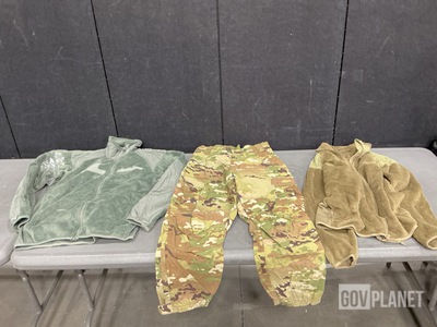 (43) Cold Weather Jackets & (12) Pairs of Cold Weather Trousers
