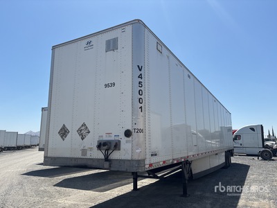 2023 Hyundai VC2530152-AJS 53 ft x 102 in T/A Remolque de furgoneta