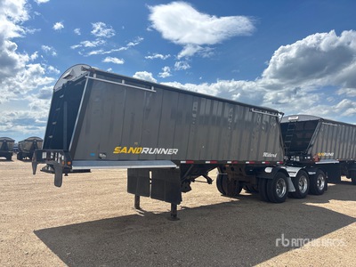2020 Midland SandRunner 36 ft Super B-Train Lead Belly Dump Trailer