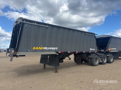 2020 Midland SandRunner 36 ft Tri/A Super B-Train Lead ボトムダンプトレーラー