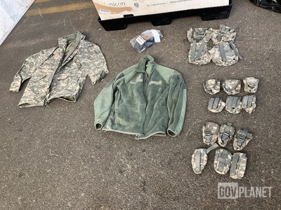 (13) Parkas, (12) Jackets, (172) Grenade Pouches & Assorted Items