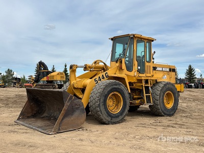1995 John Deere 544G جرافة
